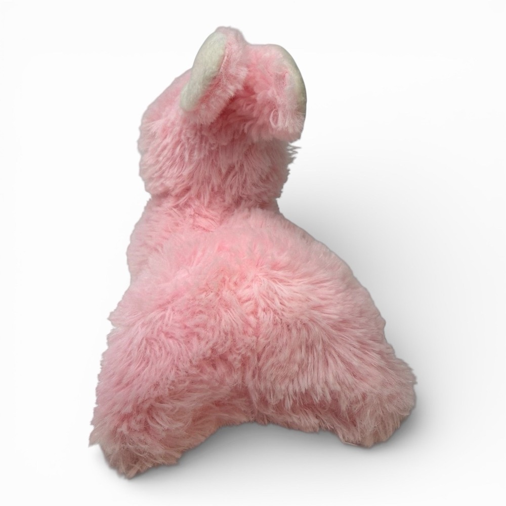 Pink Rabbit Plush Realistic Bunny 5 Inch Stuffed Animal Easter Name "Riley" - Picture 6 of 10